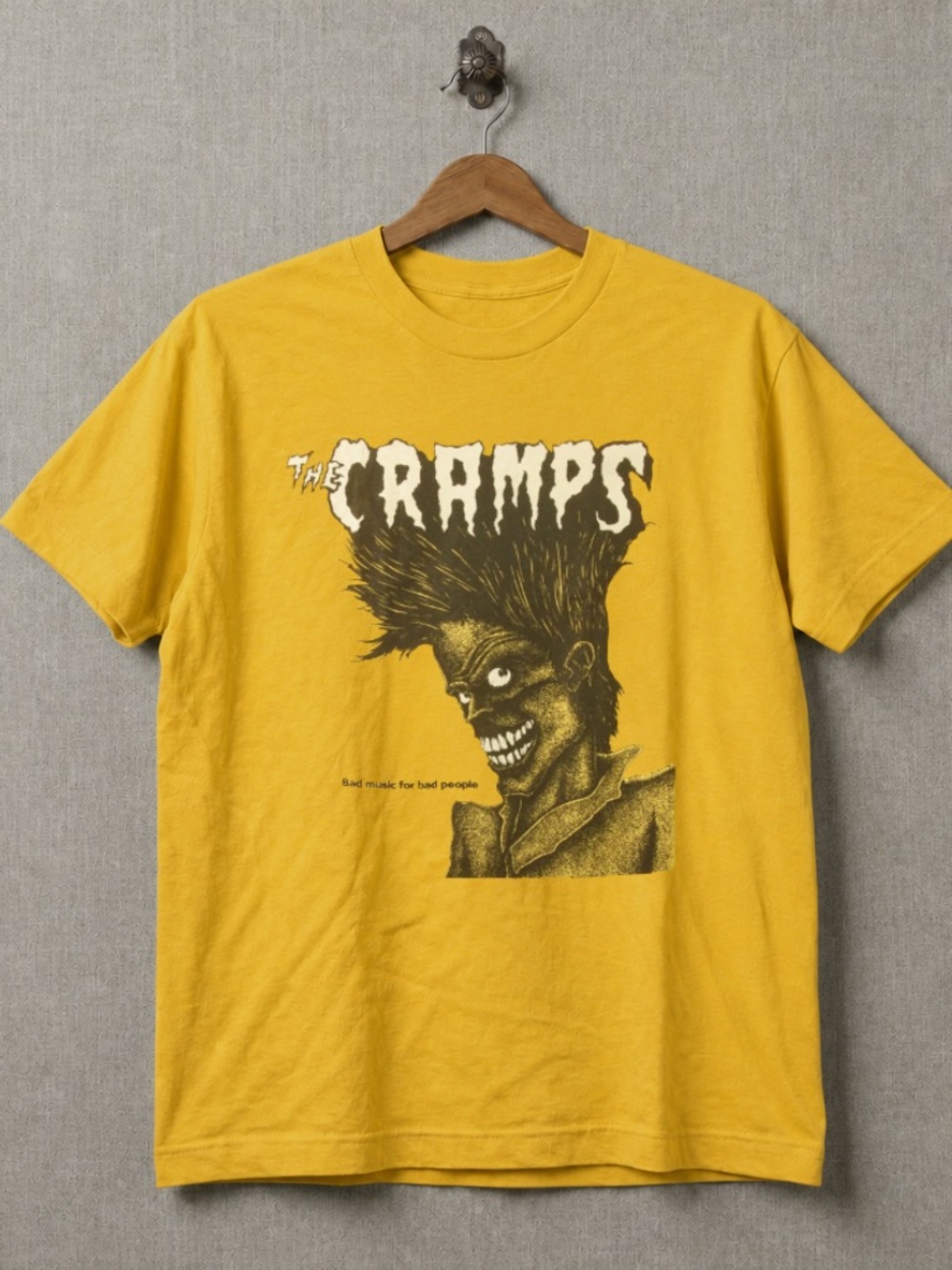The Cramps Band Bad Music For Bad People Graphic Tee